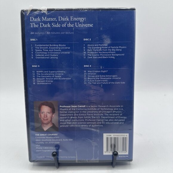 The Great Courses Dark Matter, Dark Energy The Dark Side of the Universe DVD NEW - Picture 2 of 2